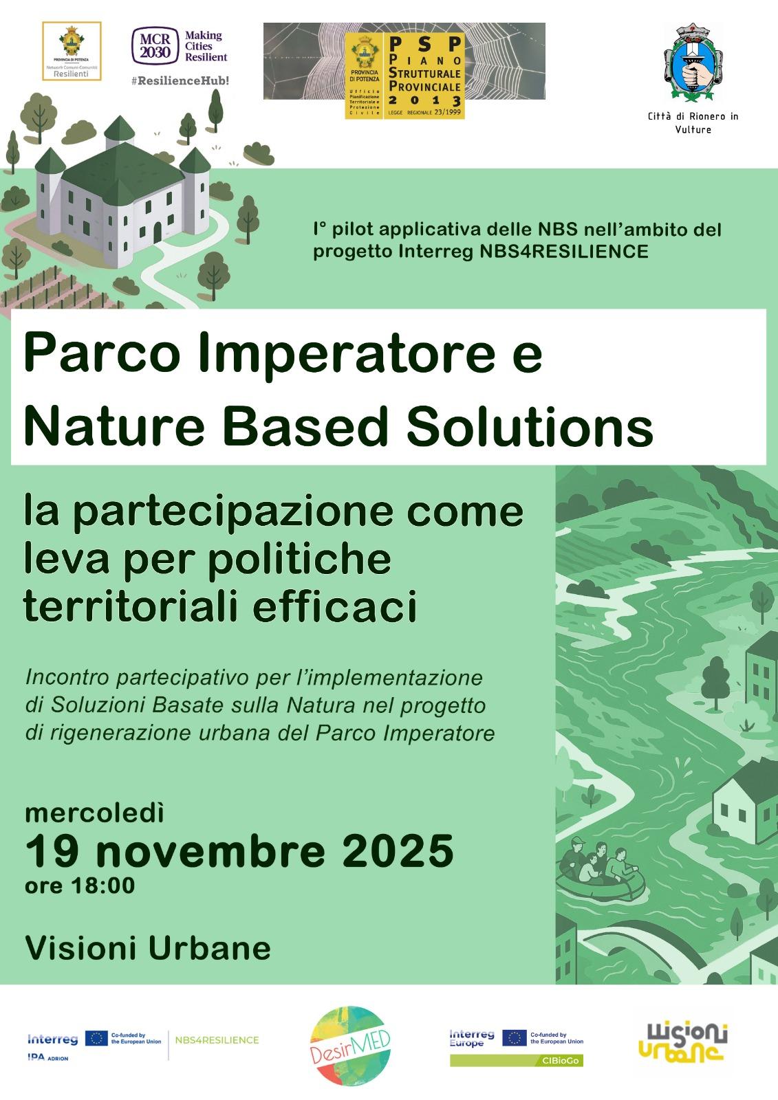 Il Parco Imperatore e le Soluzioni Basate sulla Natura