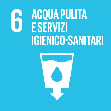 Obiettivo 6: Garantire a tutti la disponibilità e la gestione sostenibile dell’acqua e delle strutture igienico-sanitarie