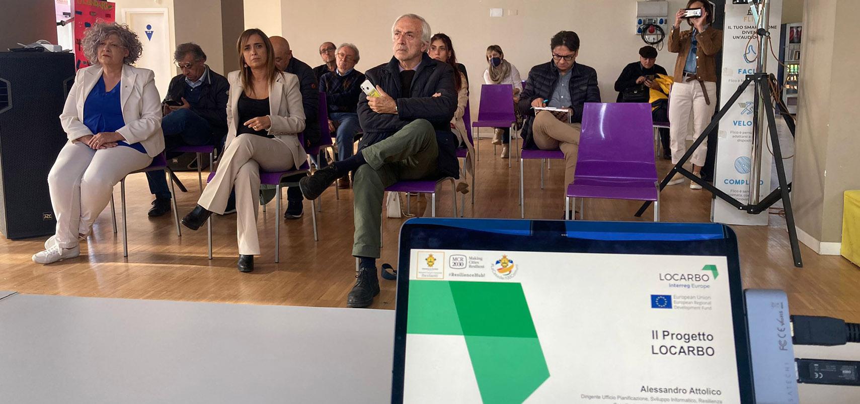 Progetto LOCARBO su energia sostenibile - Meeting a Rionero In Vulture - Le conclusioni del Presidente CHRISTIAN GIORDANO